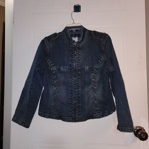 RVT Women's Dark Blue Denim Jacket